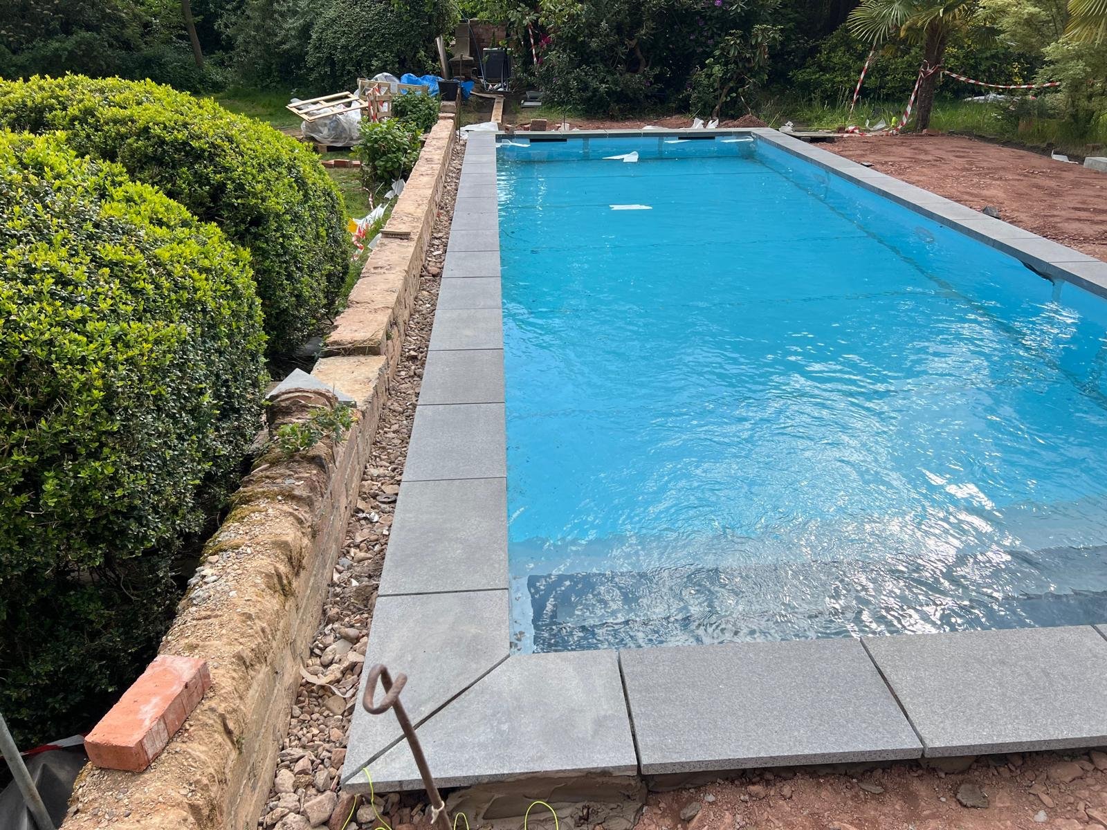 Swimming Pool Installation and Landscaping