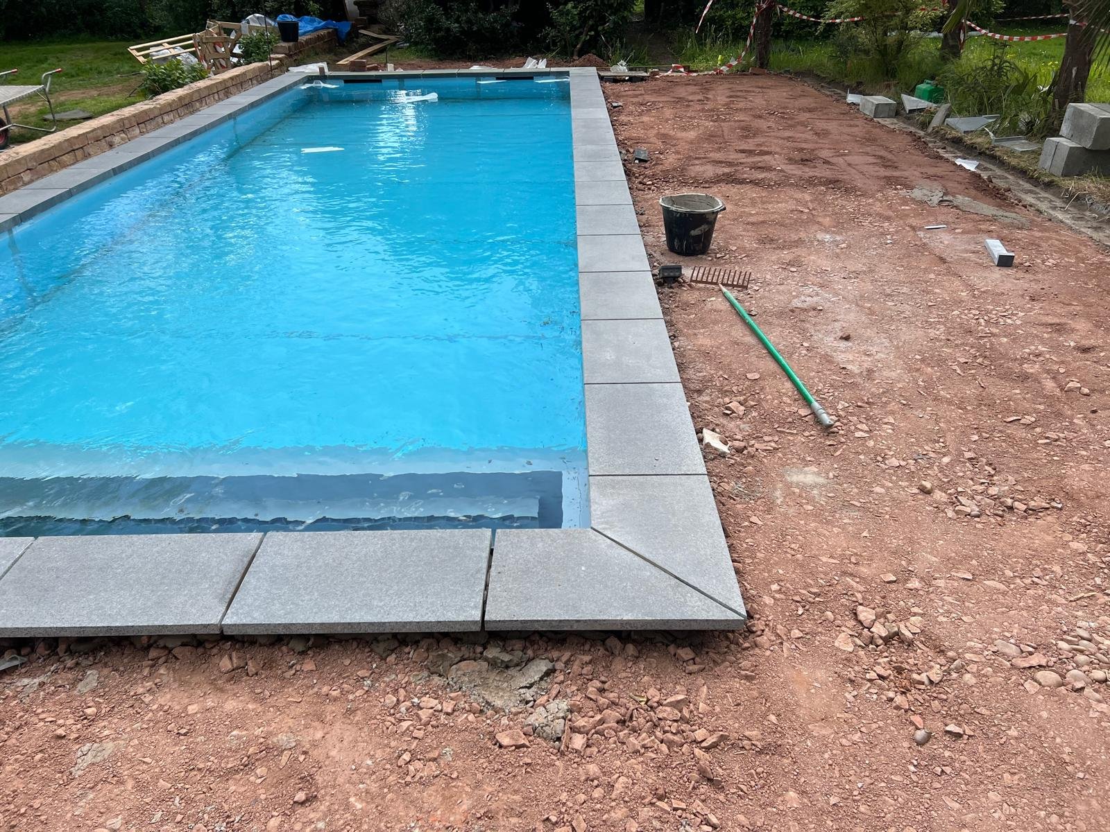 Swimming Pool Installation and Landscaping