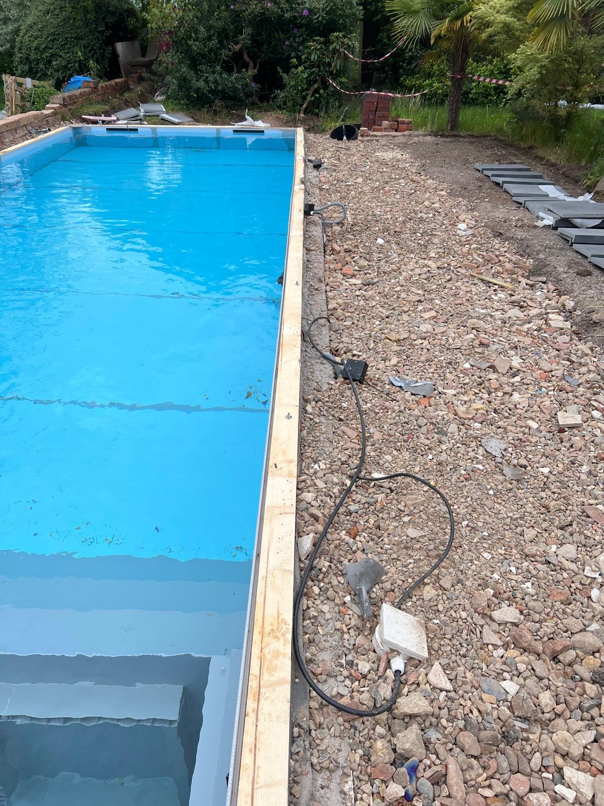 Swimming Pool Installation and Landscaping